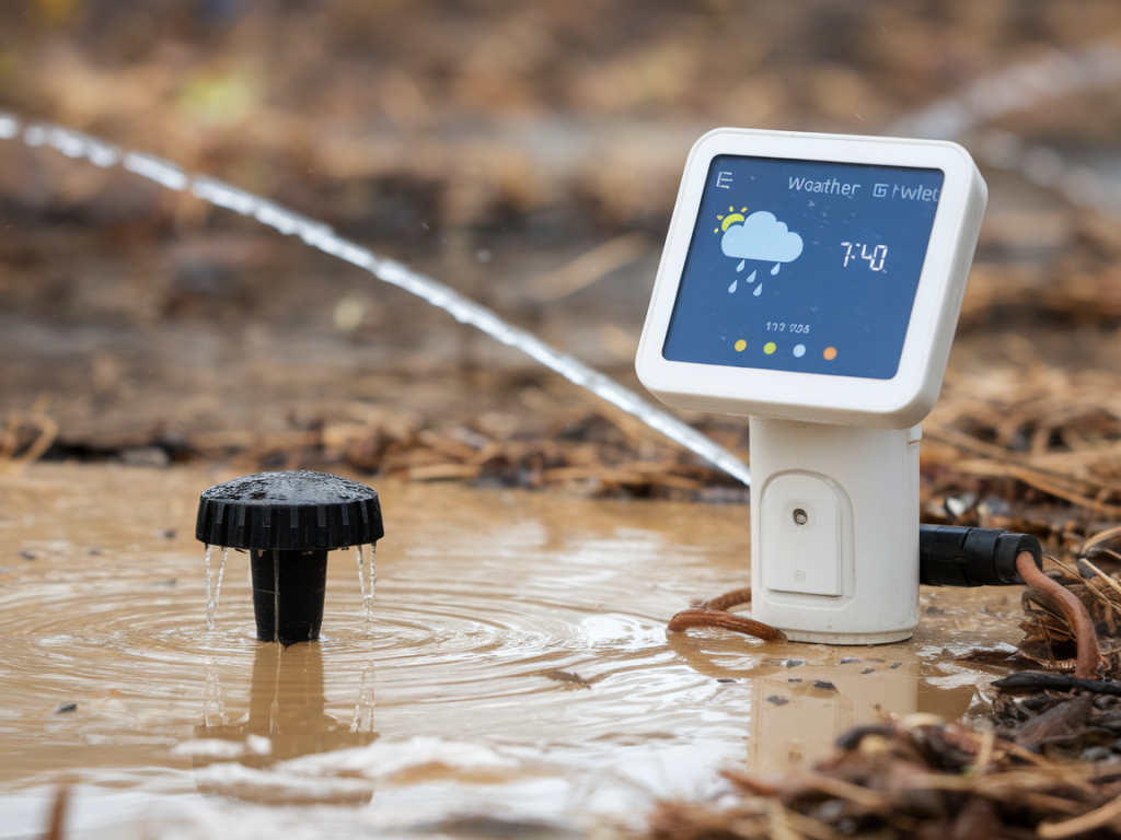 Quel système d'arrosage automatique programmer pour éviter le sur-arrosage pendant les épisodes de pluie irrégulière au sottoceneri