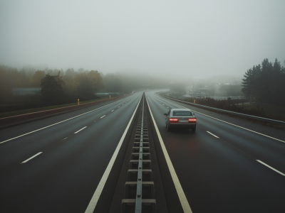 Quelle stratégie adopter pour un trajet en voiture sur l'autoroute a2 vers lugano lorsque le brouillard s'installe: itinéraire, vitesse et horaires sûrs