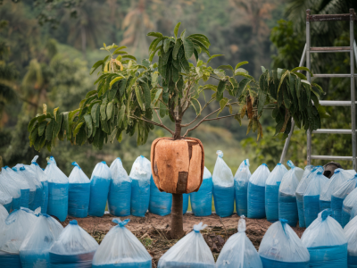 Comment protéger efficacement vos jeunes fruitiers du grêle soudain avec des filets et solutions maison