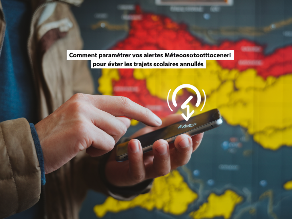 Comment paramétrer vos alertes meteosottoceneri pour éviter les trajets scolaires annulés