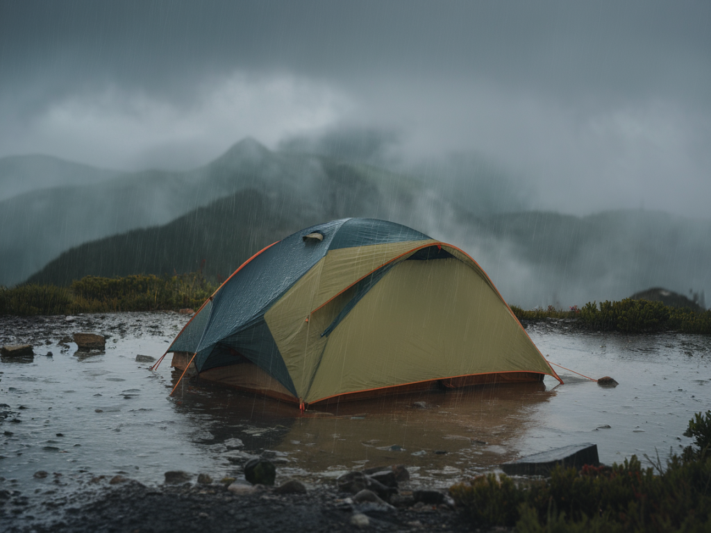 Quel modèle de tente (et comment la monter) pour rester au sec et ventilé pendant les nuits humides en randonnée autour du Monte Brè