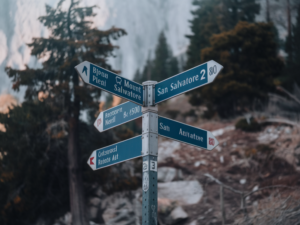 Quels repères locaux utiliser pour savoir si les sentiers du monte san salvatore seront praticables après de fortes pluies